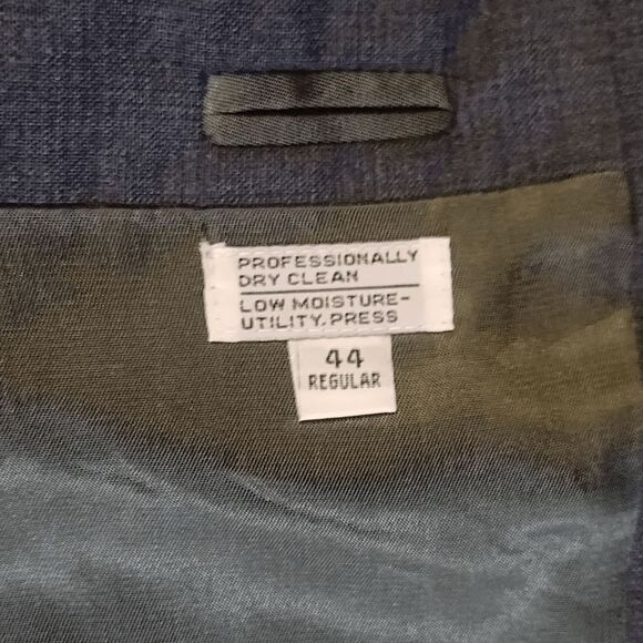 Carlo Briani Dark Gray Wool Suit Jacket Blazer Sz 44R 44 Regular *Jacket Only* - Picture 5 of 7